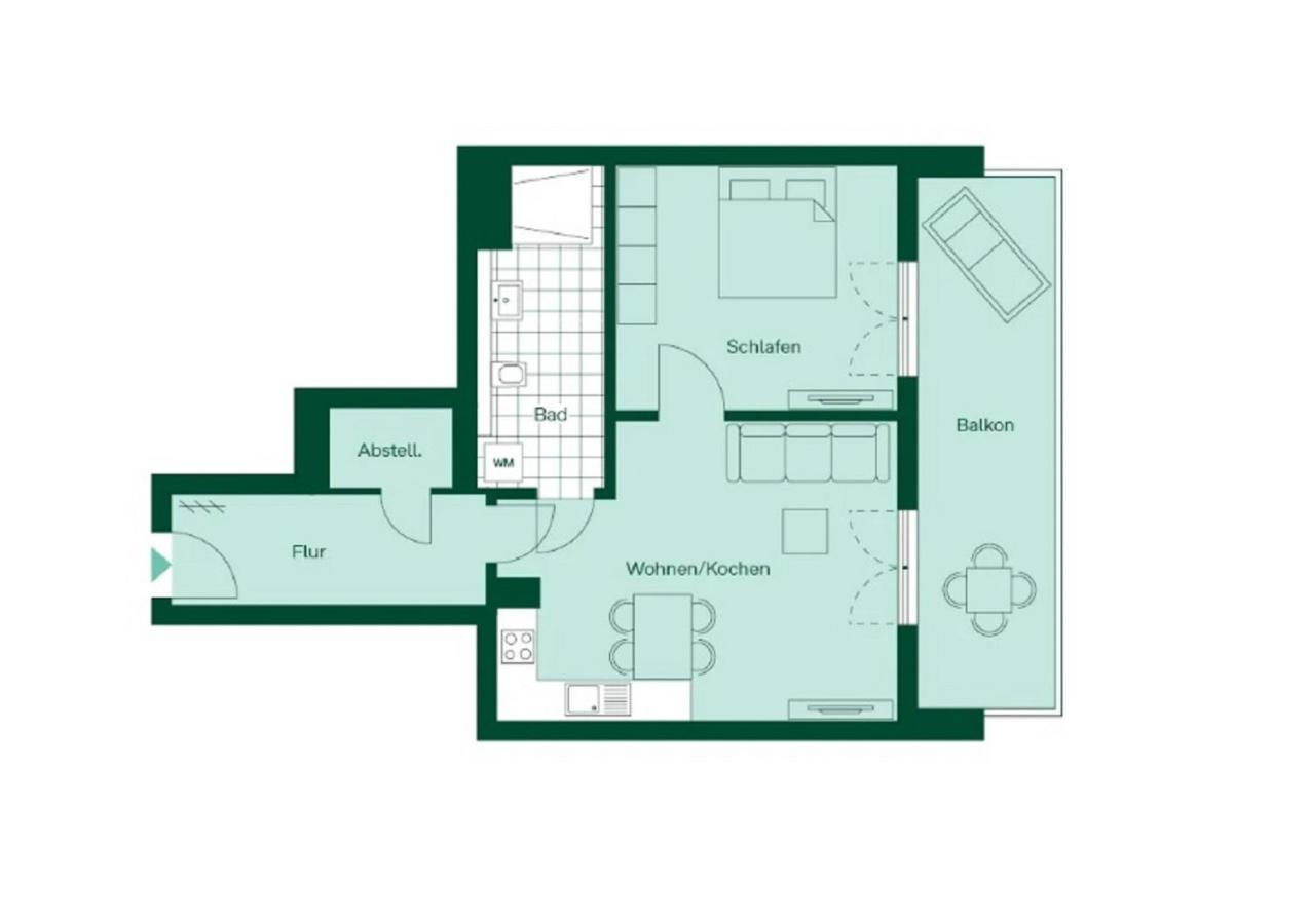 Apartment "Haff Ahoi" - Haffresidenz Garz  Esterno foto